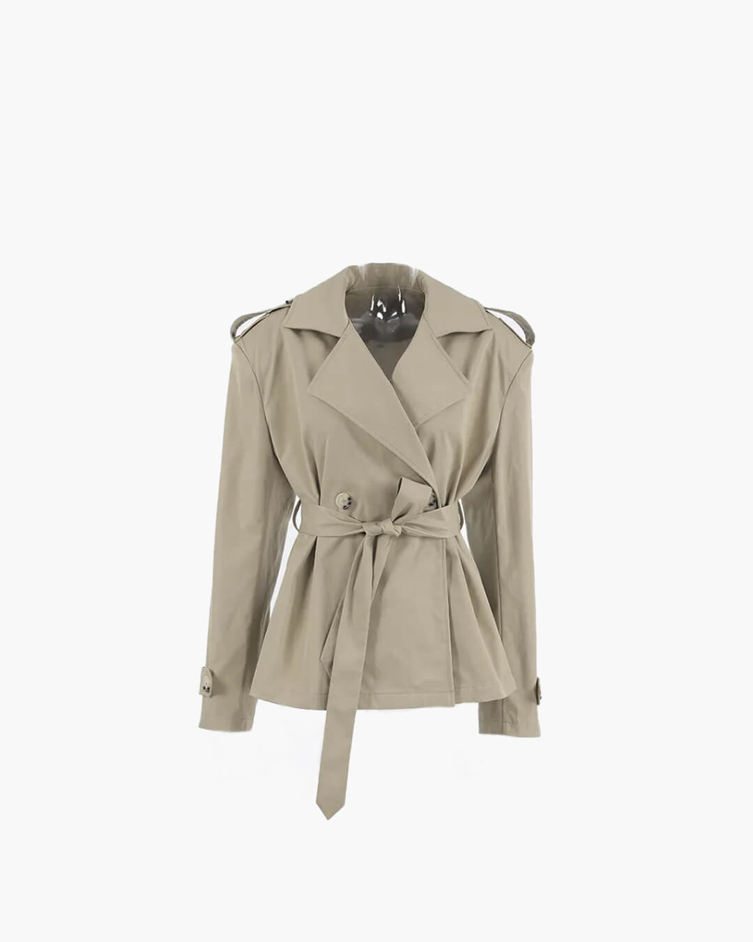 ZEYA - Melody Crop Trench Coat