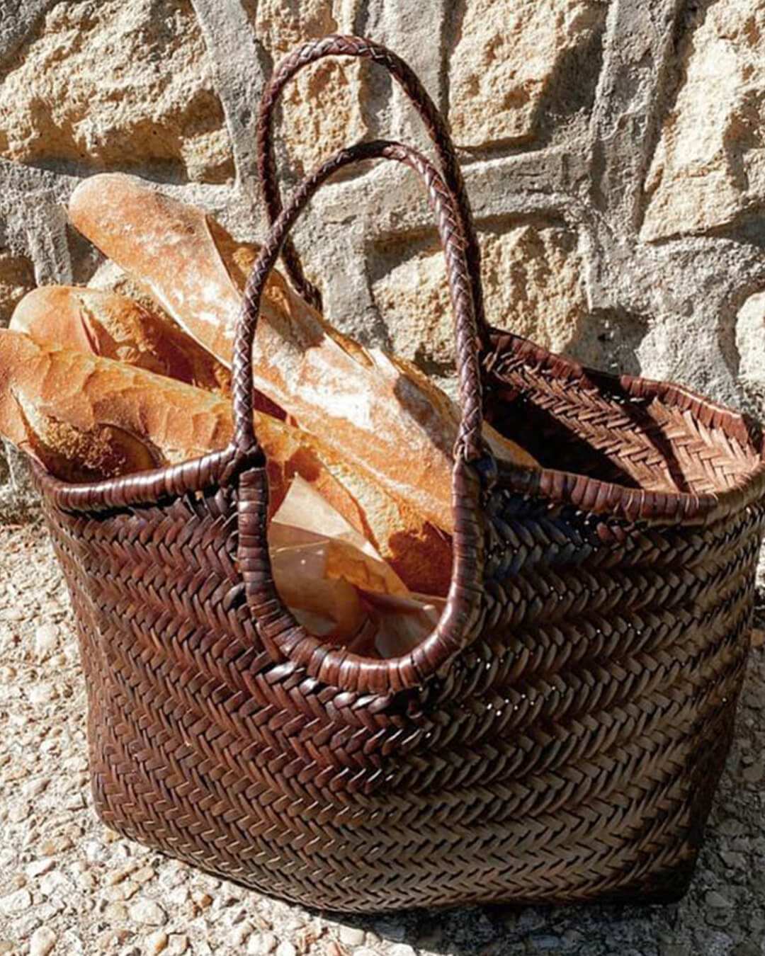 ZEYA - Mica Woven Faux Leather Bag