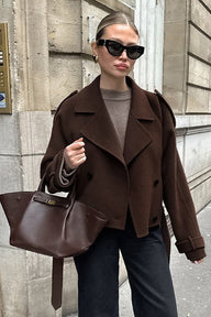 Mika manteau court automne hiver