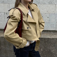 Veste trench courte Mila