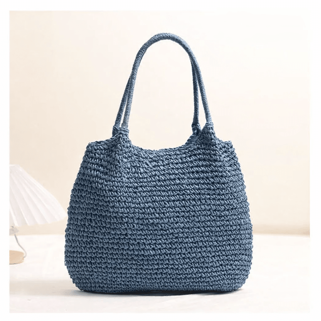 ZEYA - Mila Woven Straw Beach Tote