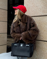 Manteau en fausse fourrure Millie
