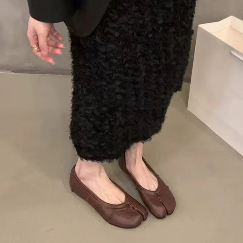 ZEYA - Miranda Split - Toe Leather Mules