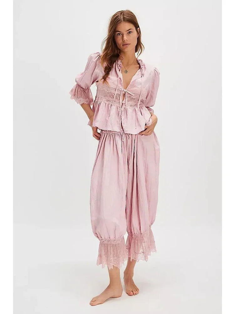 ZEYA - Natasha Lace Lantern Suit