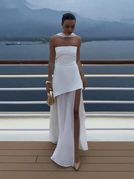 Robe longue bustier Neva