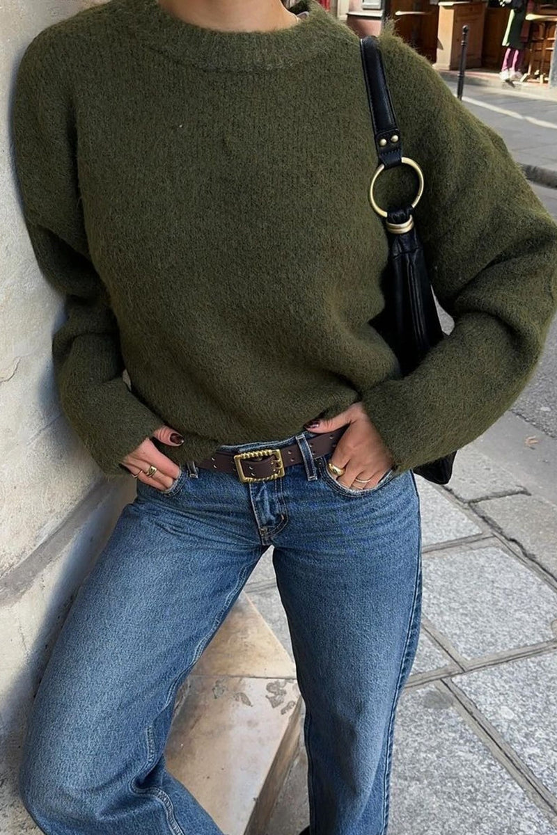 ZEYA - Nora Ribbed Knit Sweater