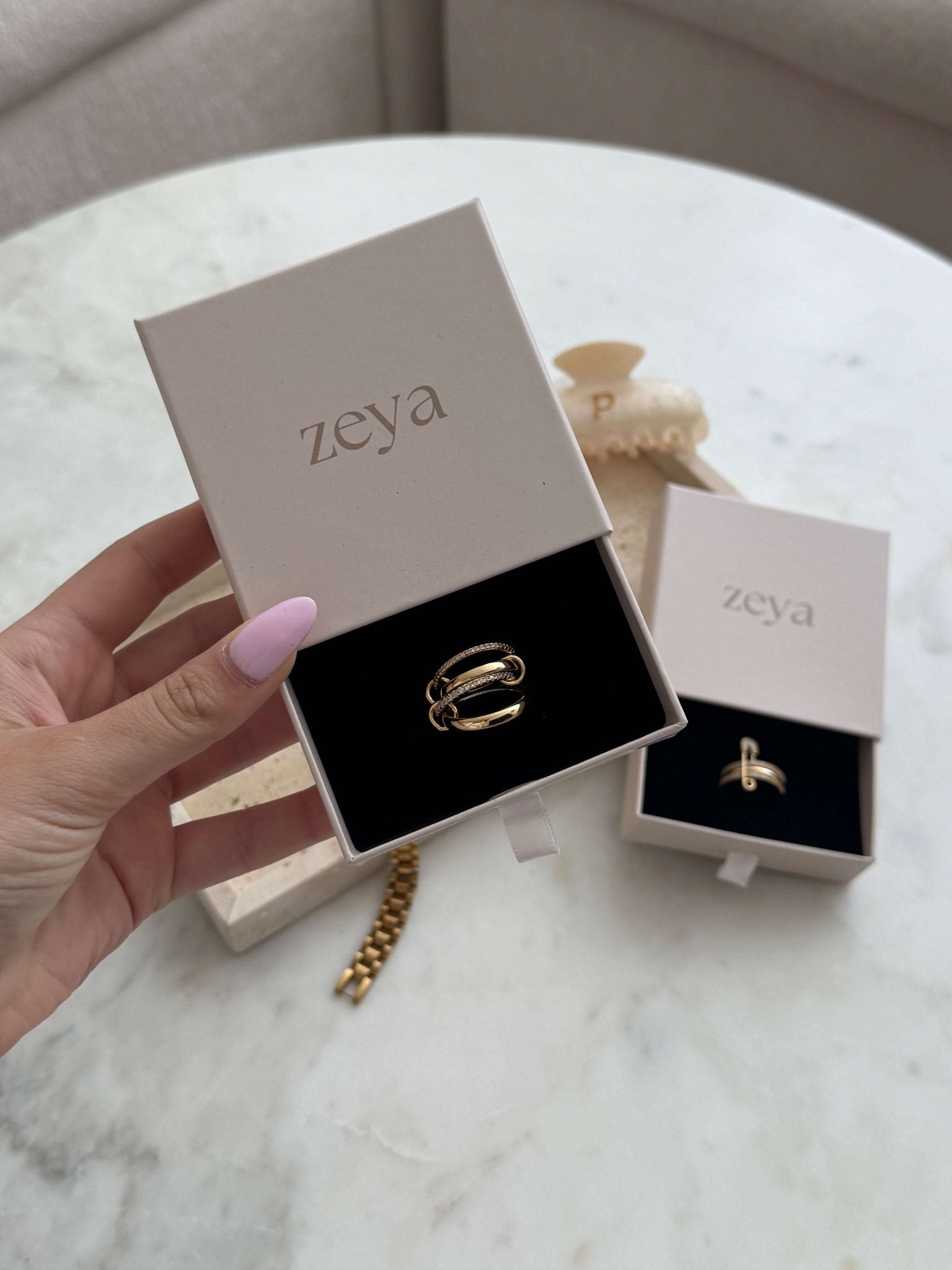 ZEYA - Paloma sparkling Ring