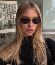 Lunettes de soleil rétro sans monture Patricia