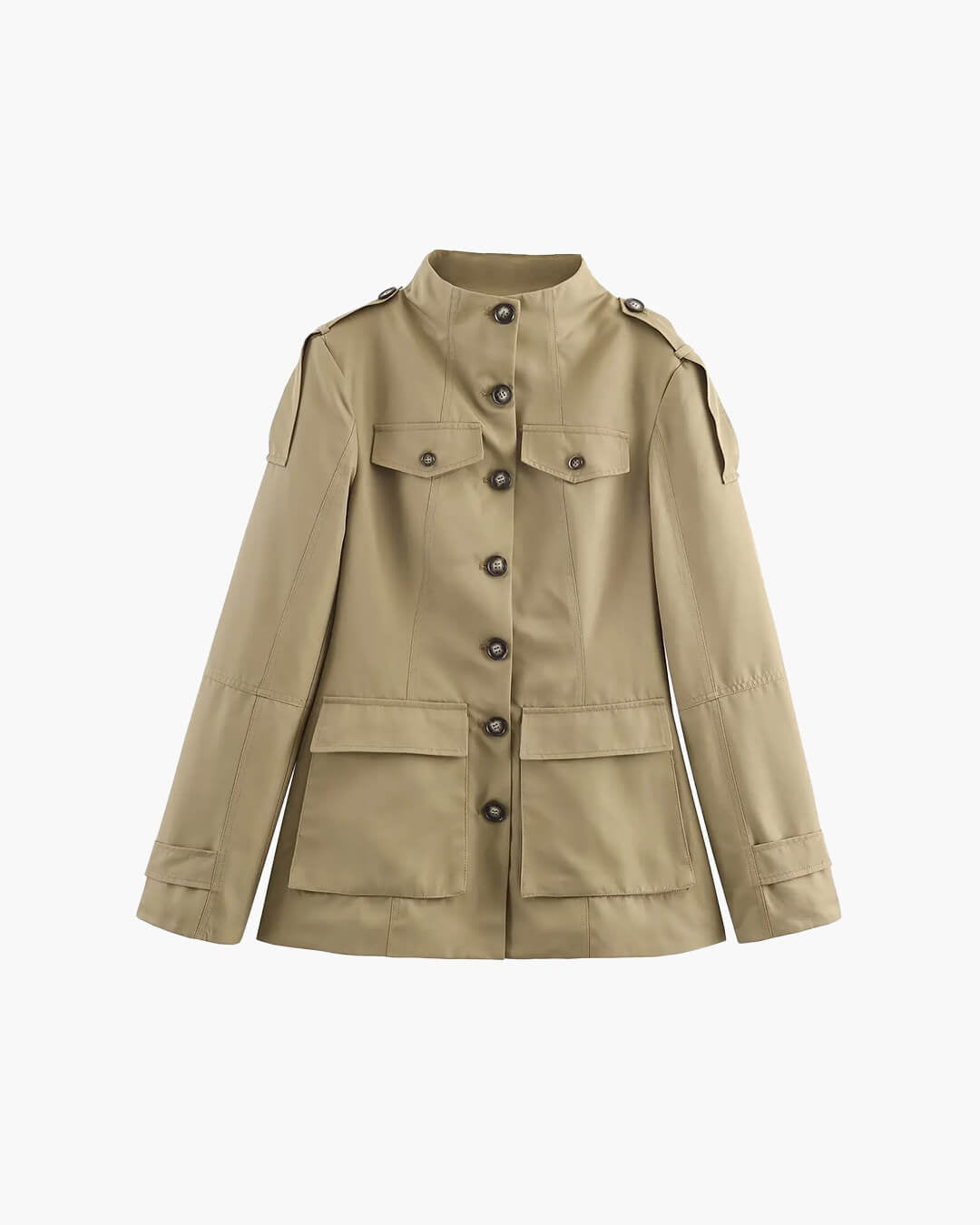 ZEYA - Phoebe Fitted High Neck Jacket