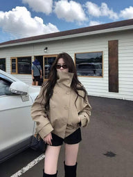 Trench-coat court utilitaire Rachel