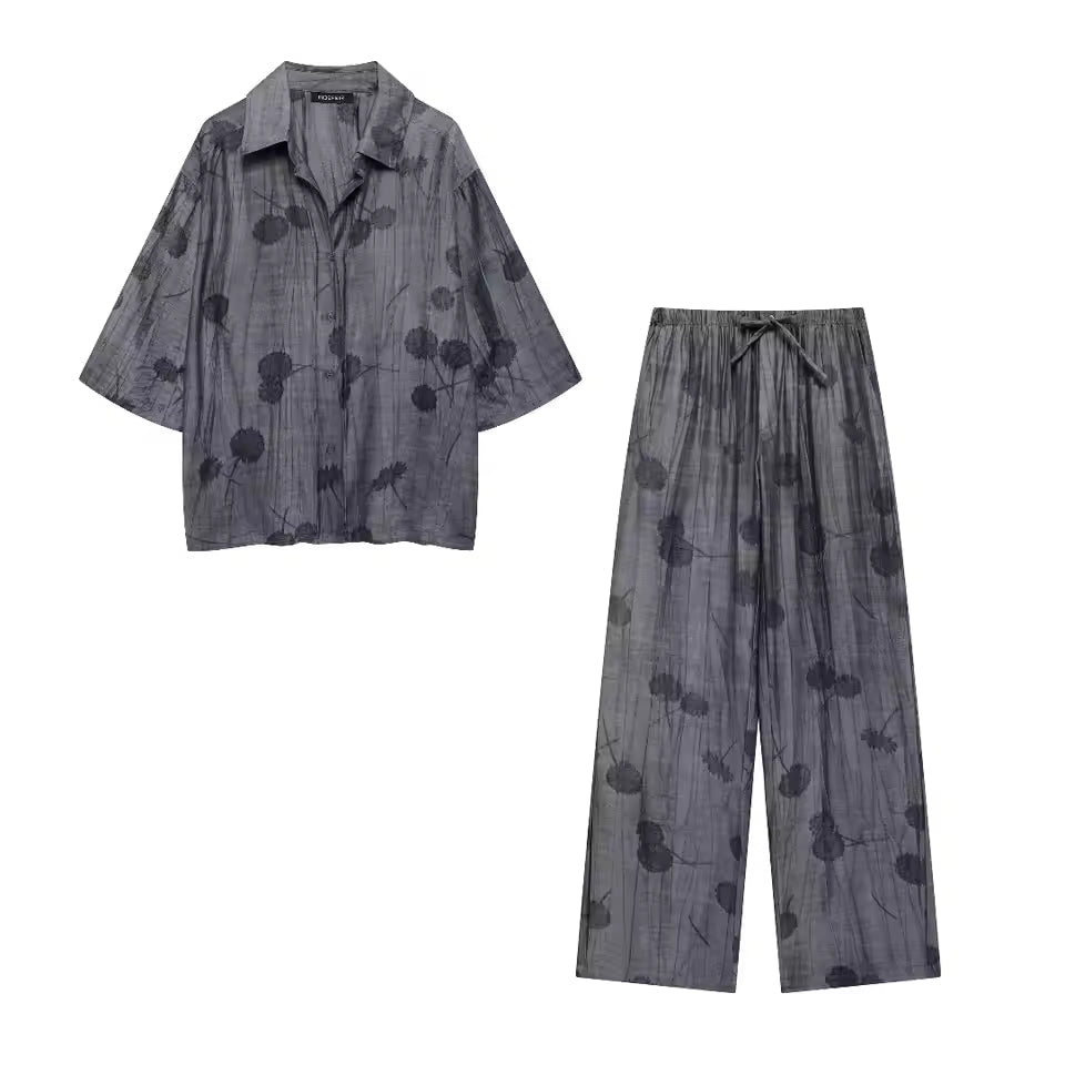 ZEYA - Rose Resort Co-Ord Set