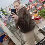 Veste en fausse fourrure Sandy