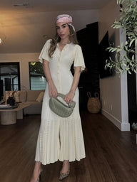 Robe maxi Shelly moulante en maille