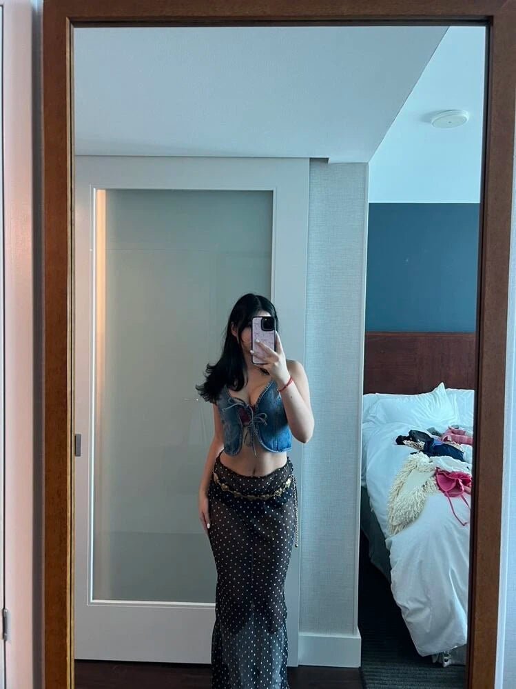 ZEYA - Shirley Polka Dot Maxi Skirt
