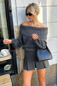 Pull Gilliane à épaules dénudées