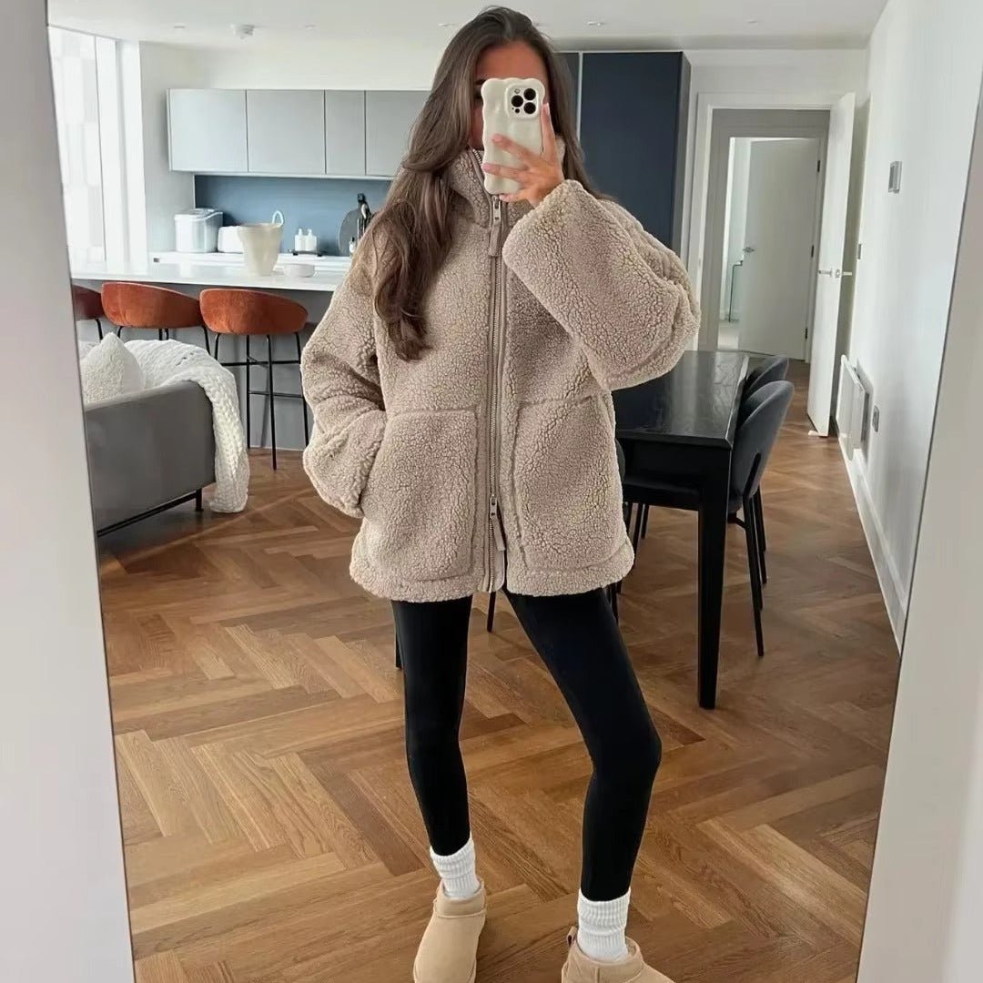 ZEYA - Suzette Zip Up Teddy Jacket