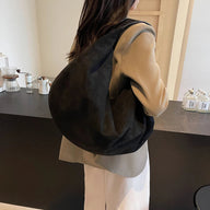 Sac Hobo en suédine Sylvie