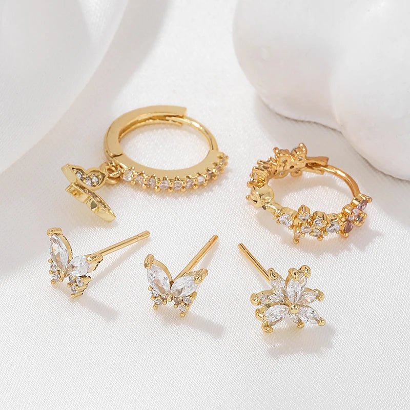 ZEYA - Vanessa Butterfly Piercing Set