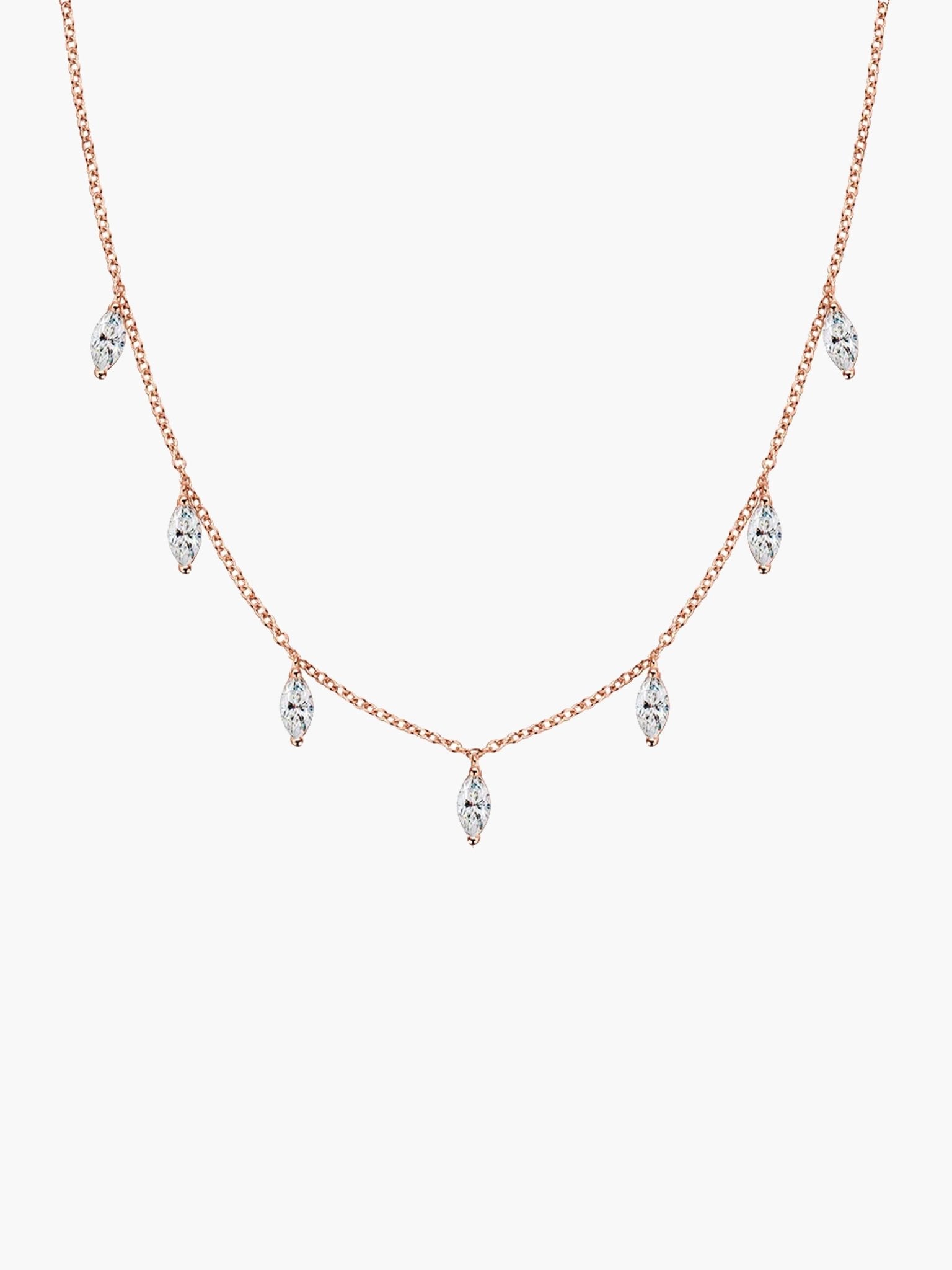 ZEYA - Vera Marquise Cut Necklace