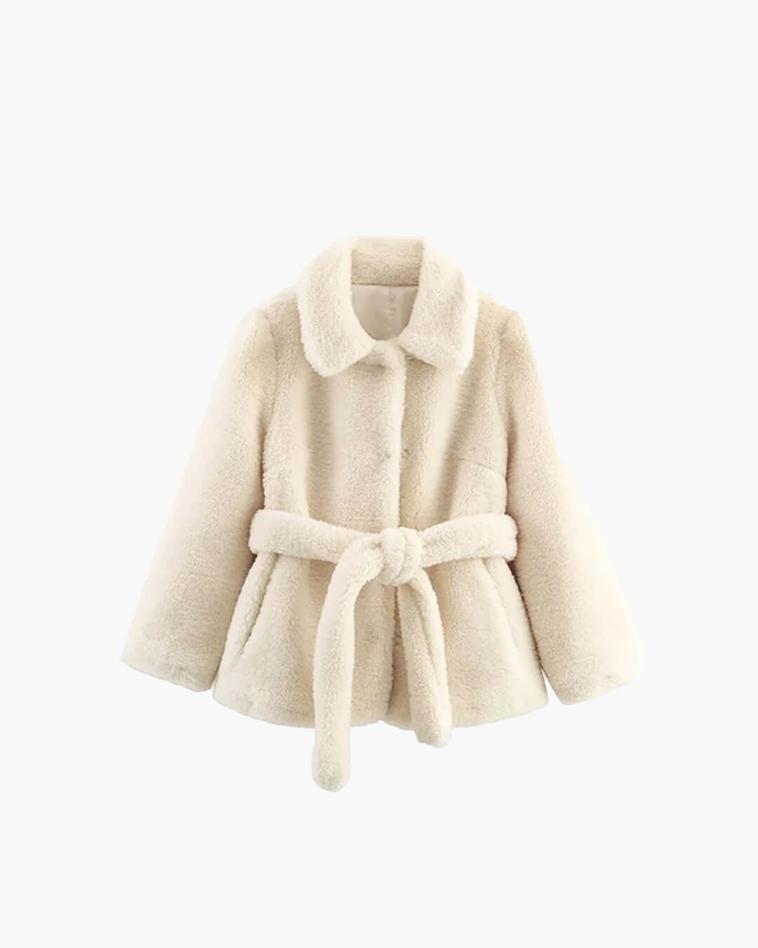 ZEYA - Veronica Belted Faux Fur Coat