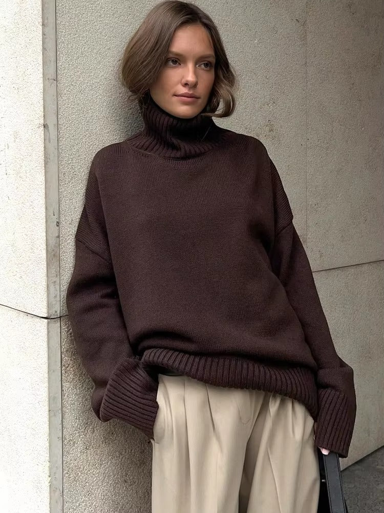ZEYA - Zadie Oversized Turtleneck Sweater