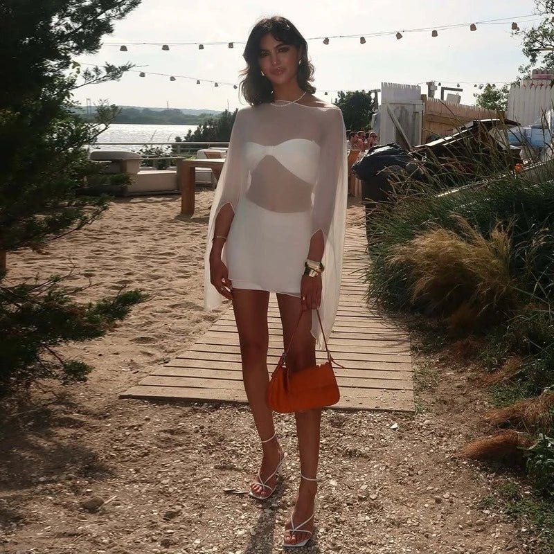 ZEYA - Zennie See - Through Long Sleeve Top