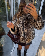 Veste en fausse fourrure Zyrene